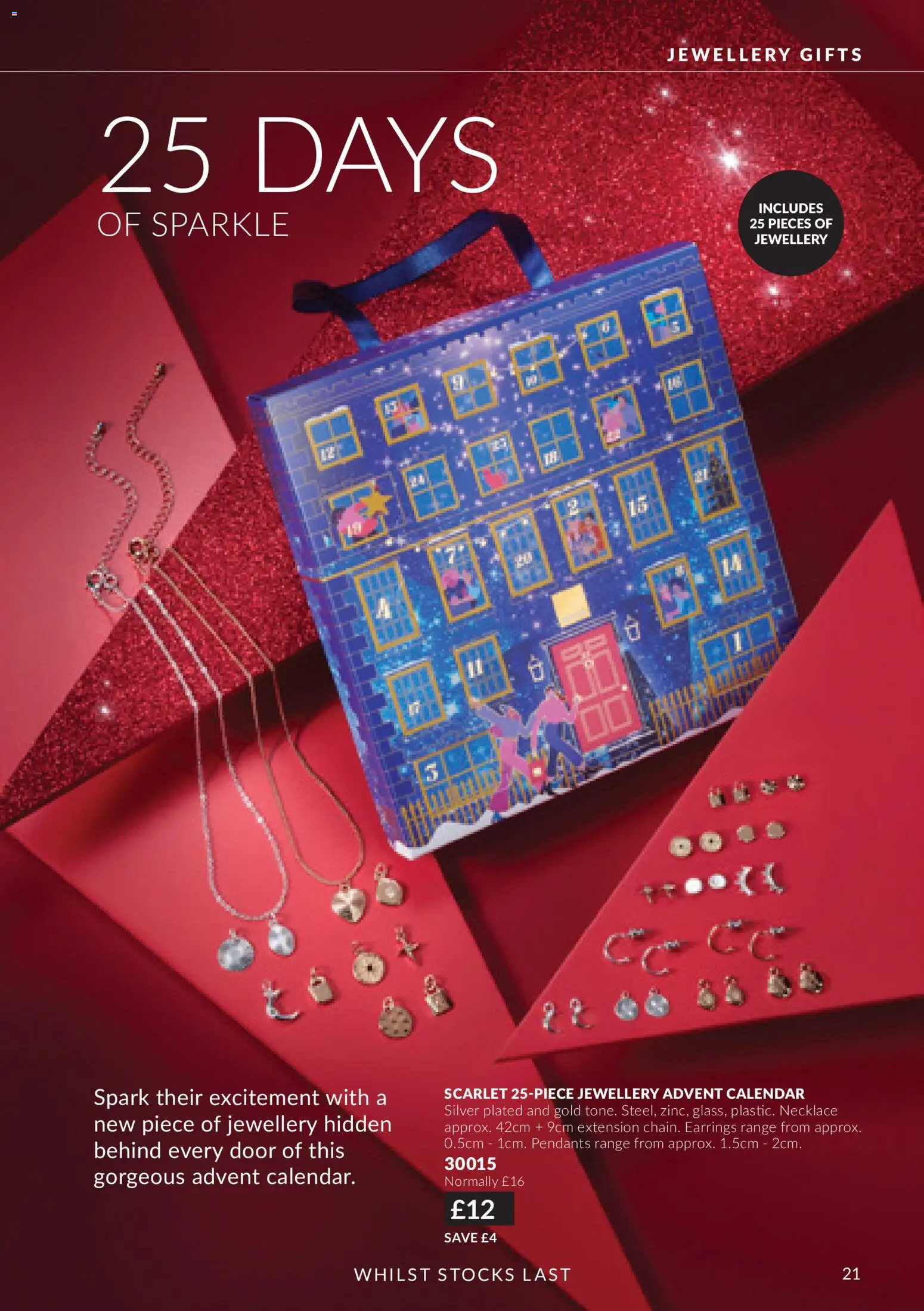 {H1} | Page: 21 | Products: Advent calendar, Door, Earrings