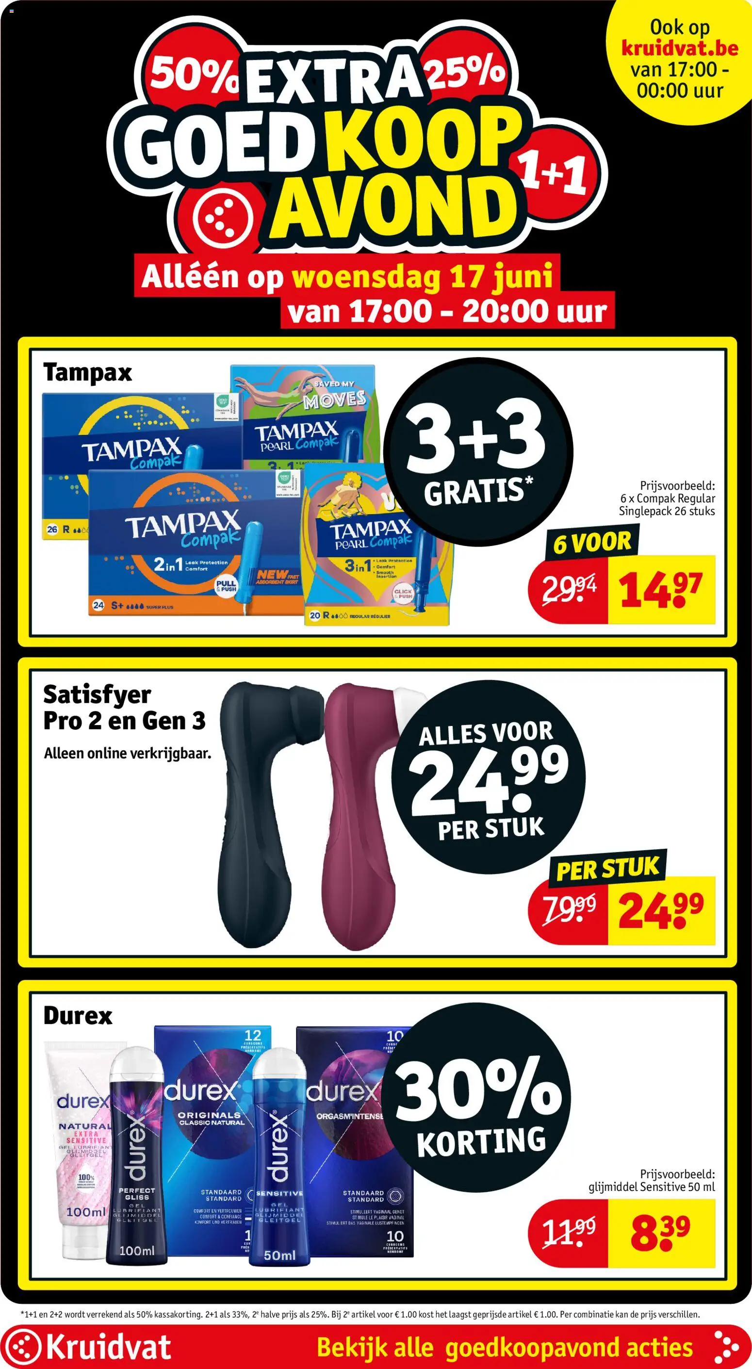 {H1} | Pagina: 7 | Producten: Tampons, Gel, Kan