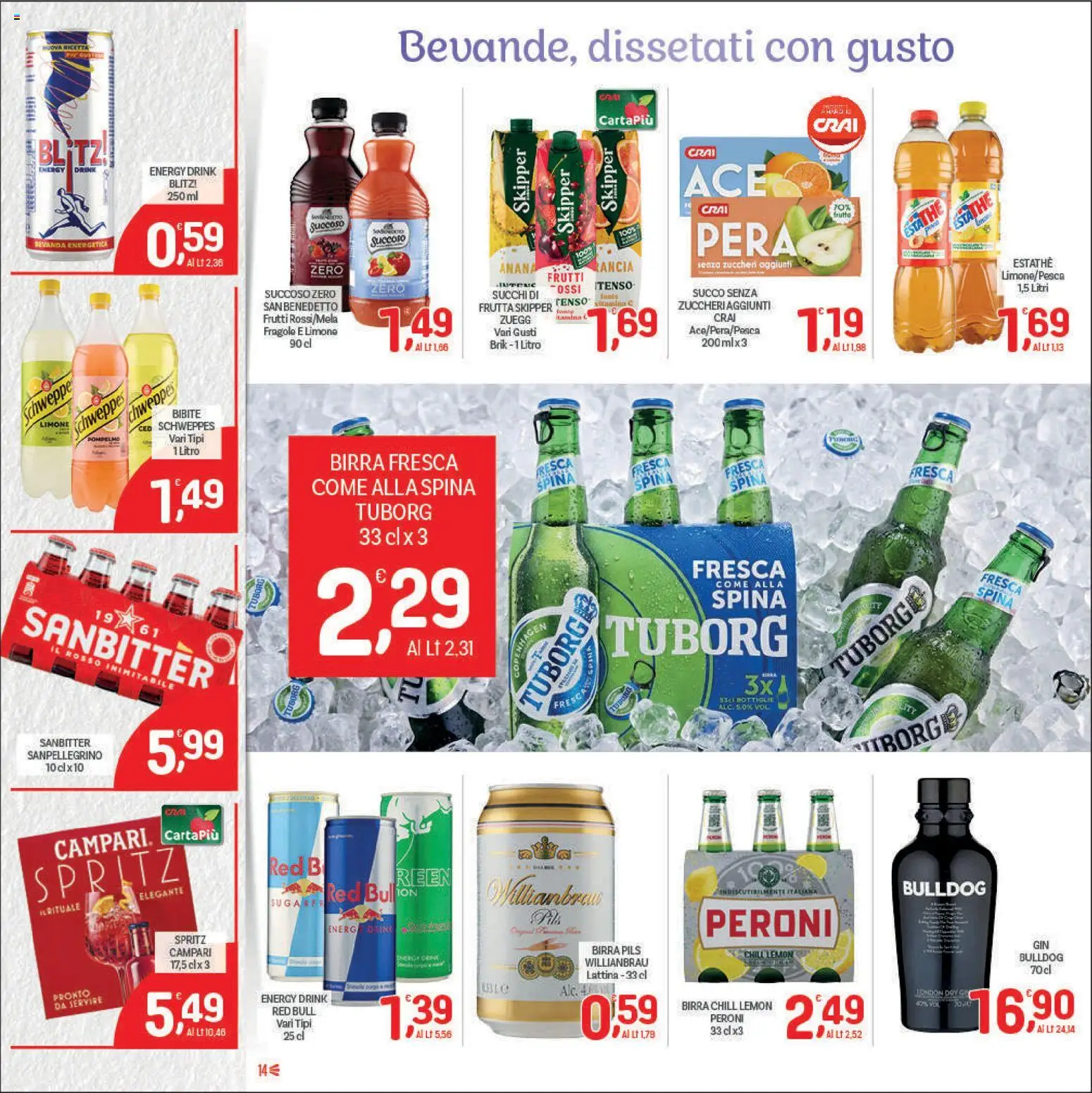 Volantino CRAI del 25/06/2026 | Pagina: 14