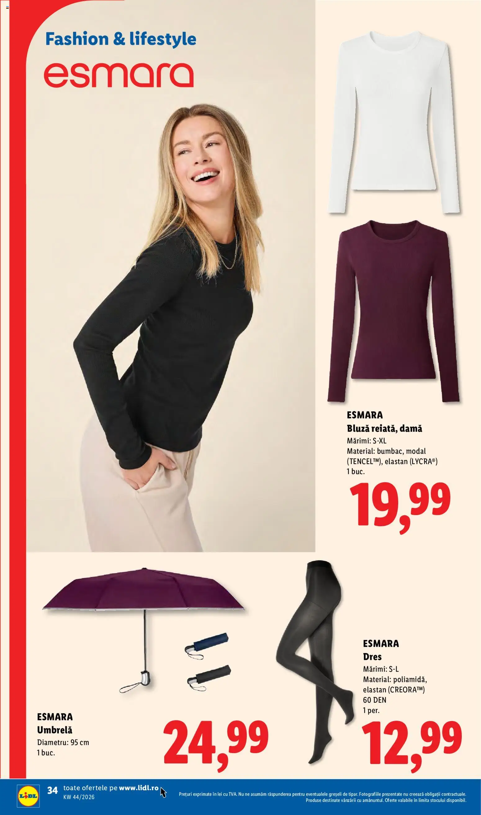 Noul catalog Lidl – valabil de la 26.10.2026 | Pagină: 34