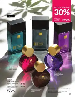 Pré-visualização Catálogo Avon Campanha 7 válido de 01/07/2026 | Página: 25 | Produtos: Ameixas, Eau de toilette, Cereja, Maça