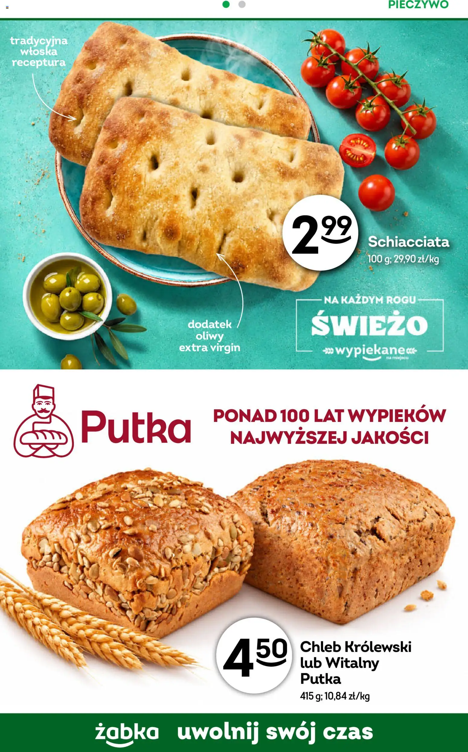 Żabka gazetka - Codzienne produkty od 21.10.2026 | Strona: 6 | Produkty: Pieczywo, Chleb