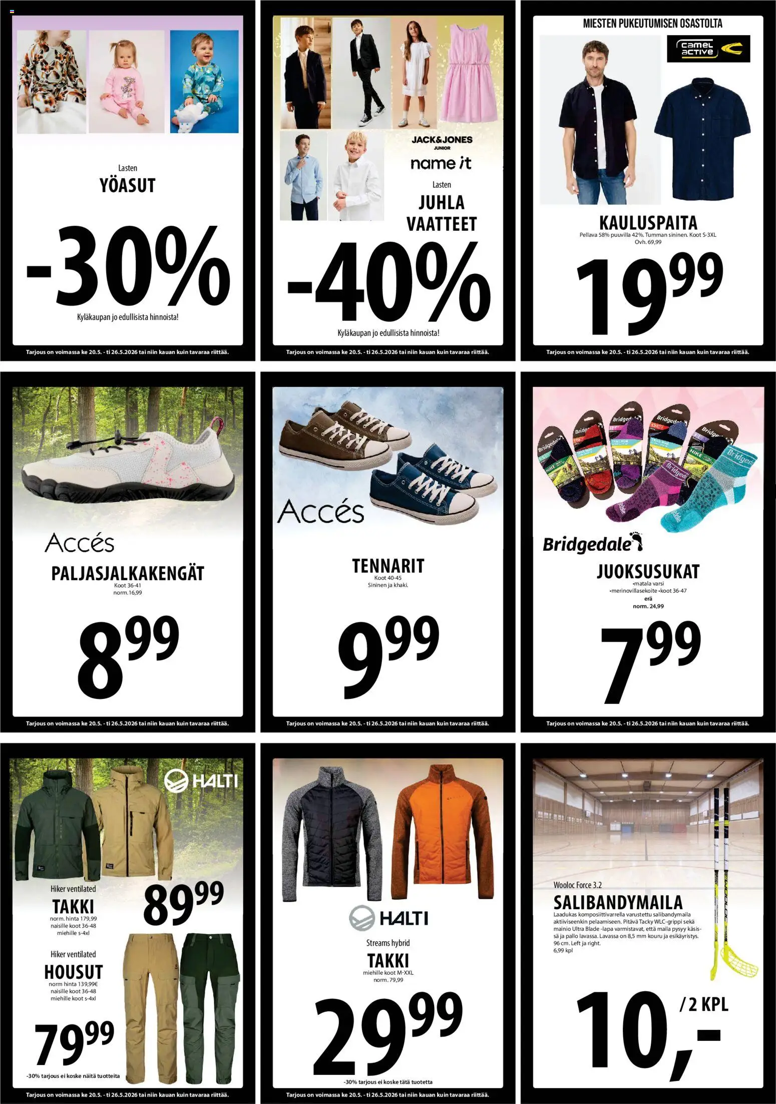 Tuuri tarjoukset – voimassa 20.05.2026 alkaen | Sivu: 21 | Tuotteet: Kauluspaita, Vaatteet, Takki, Housut