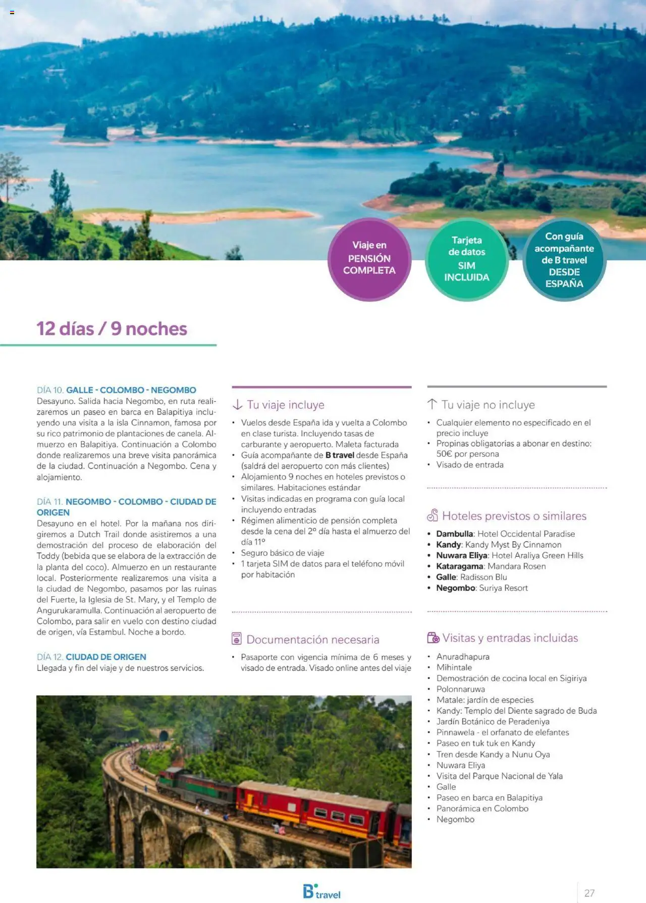 B the travel brand Viajeros Expertos Internacional 2026 │ válido desde el 03/10/2025 | Página: 27 | Productos: Maleta, Teléfono, Móvil, Cocina