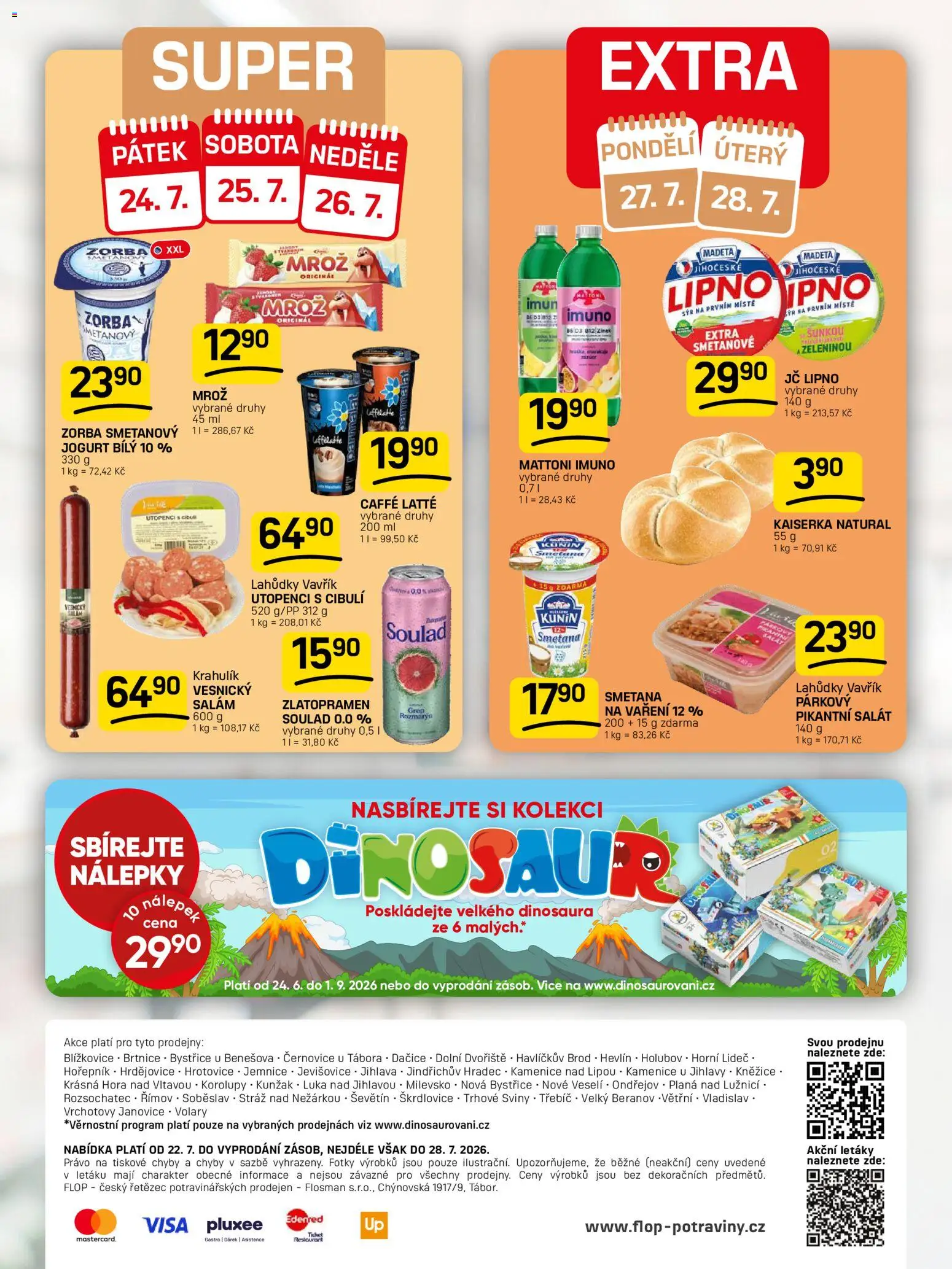 Flop leták od 22.07.2026 | Strana: 12 | Produkty: Zlatopramen, Mattoni, Kaiserka, Utopenci