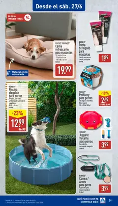 Vista previa Pasta de higado para mascotas, Snack para perros. Snack para gatos. Unidad. válido desde el 22.06.2026 | Página: 27