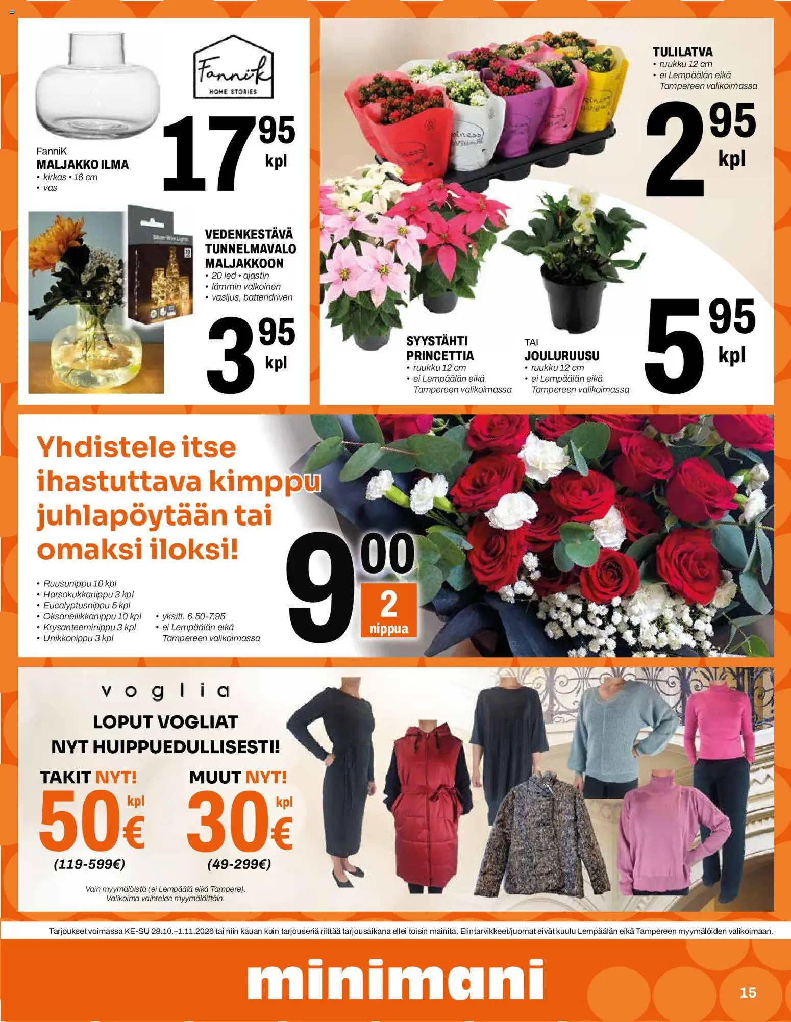 Minimani tarjoukset – voimassa 28/10/2026 alkaen | Sivu: 15