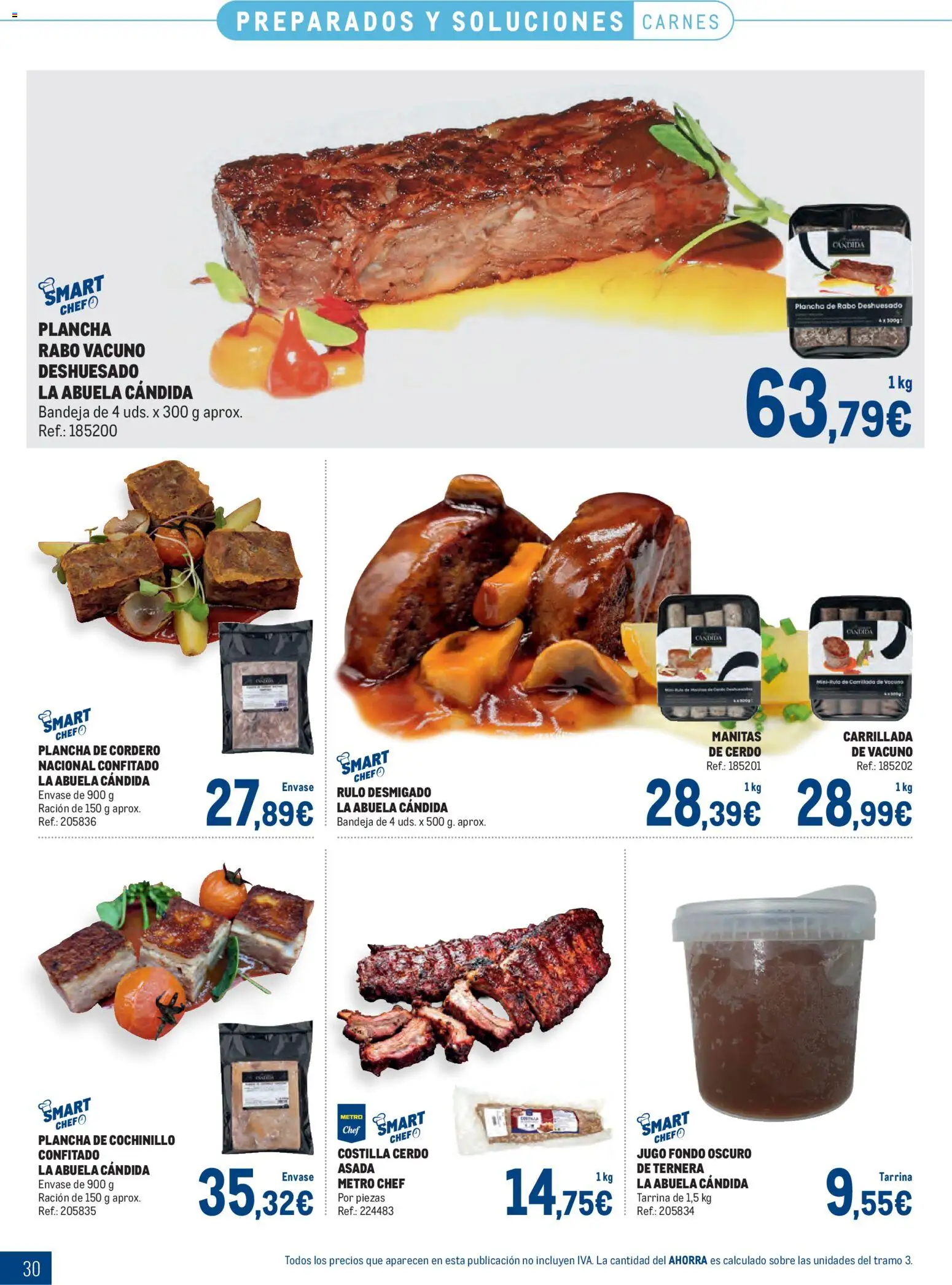 Makro Congelados Sur │ válido desde el 04.05.2026 | Página: 30 | Productos: Jugo, Cerdo, Φίλτρο καφέ, Bandeja