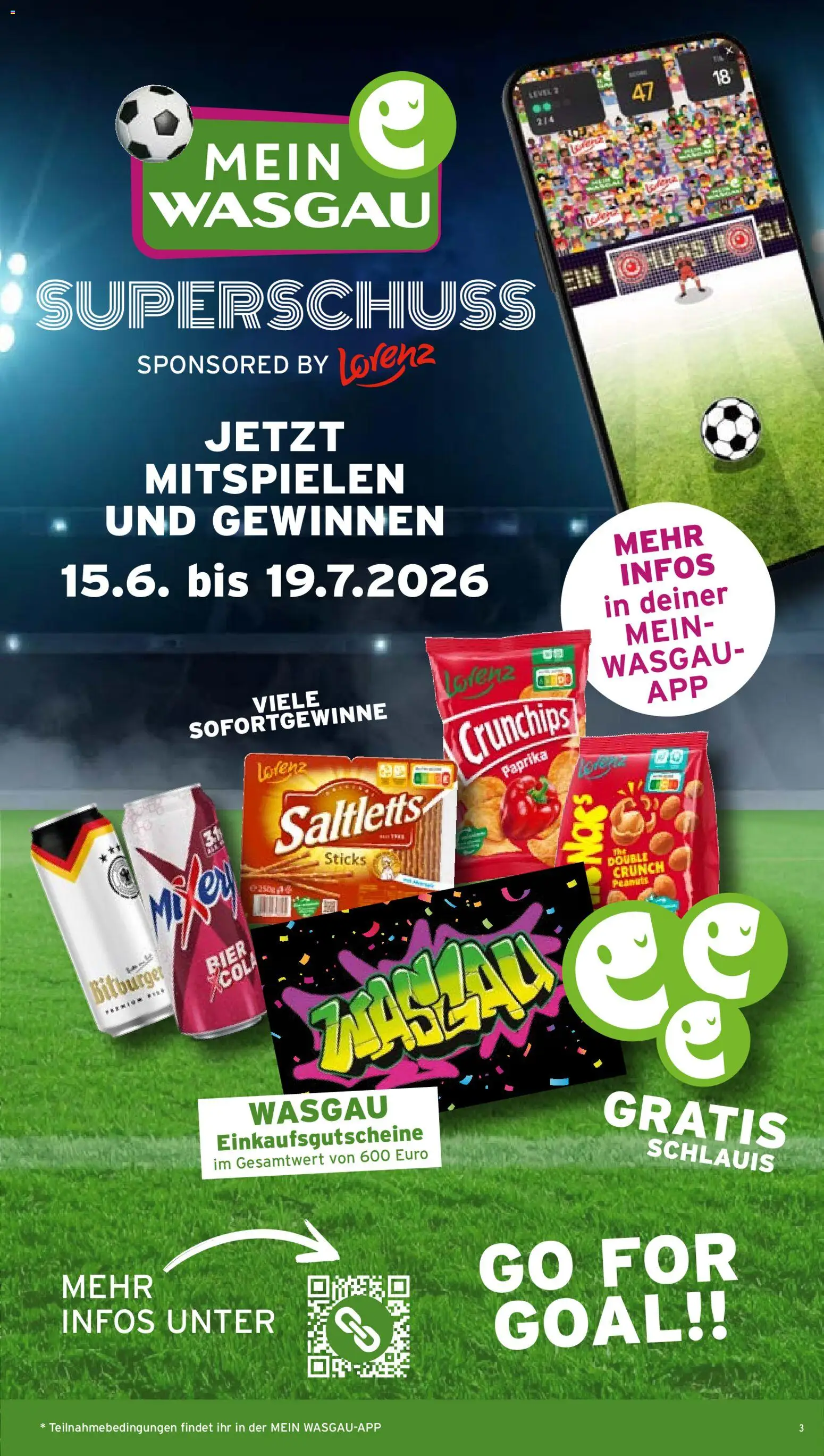 Wasgau Prospekt – gültig ab 22.06.2026 | Seite: 3