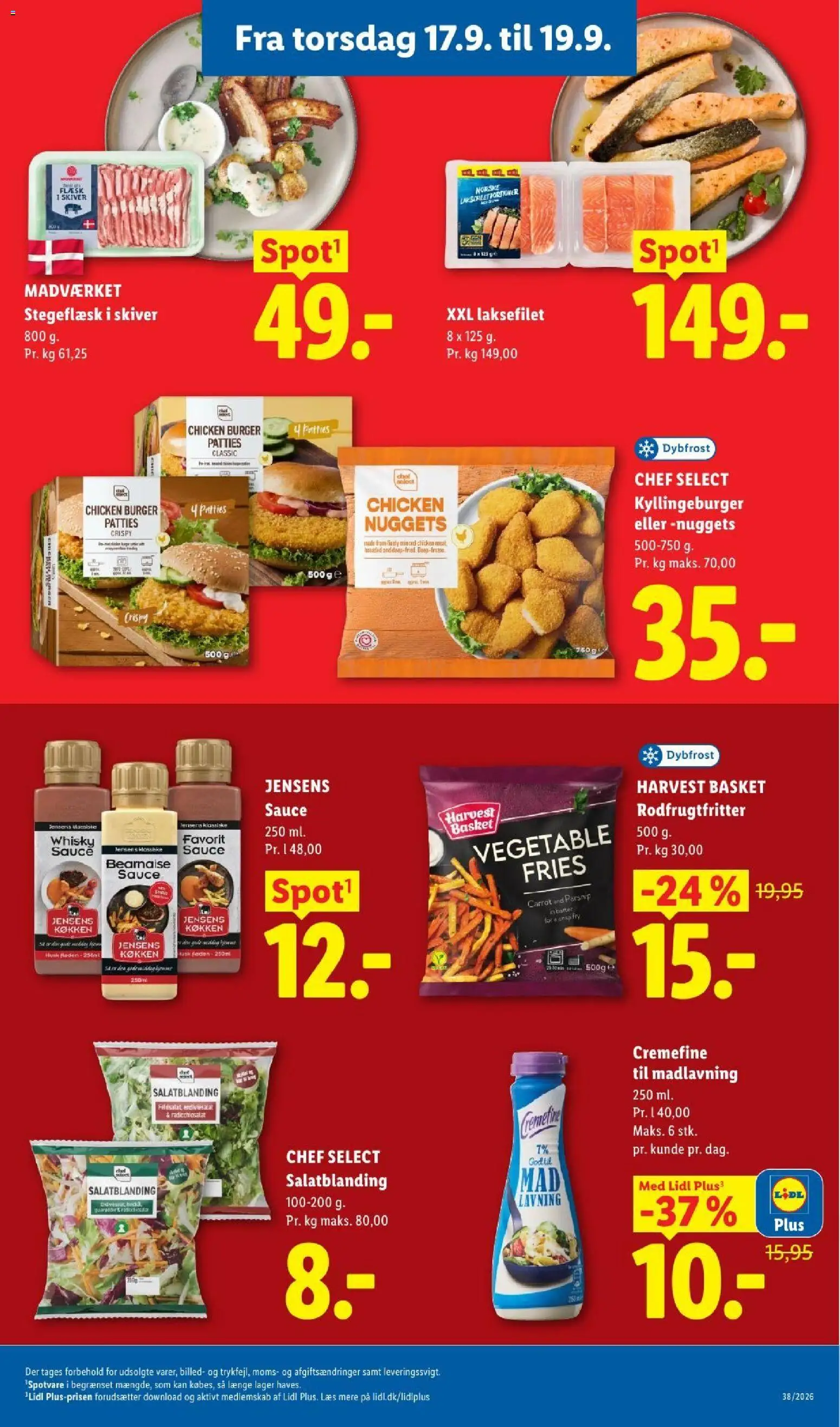 Lidl tilbudsavis – gyldig fra 13/09/2026 | Side: 35 | Produkter: Nuggets, Whisky, Søm