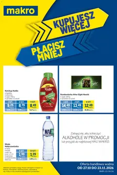 Pogląd oferty "Makro gazetka - Kupujesz więcej płacisz mniej" - ważna od 27.10.2026