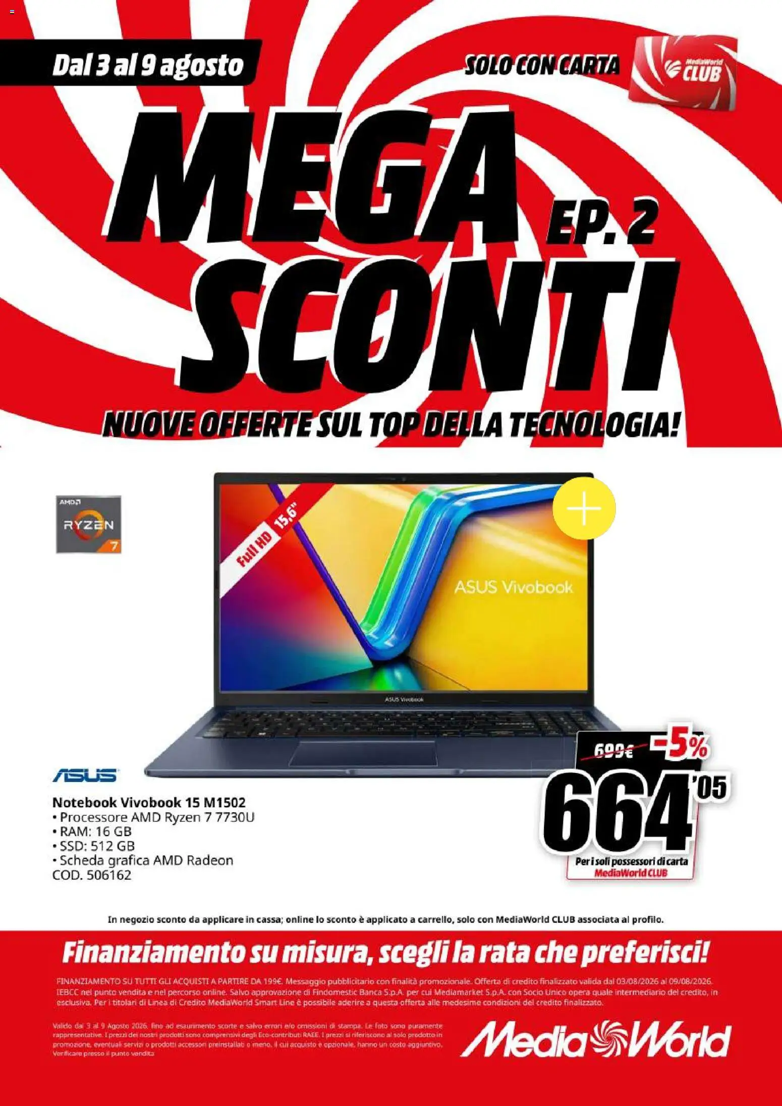 Volantino Media World del 03/08/2026 | Pagina: 17