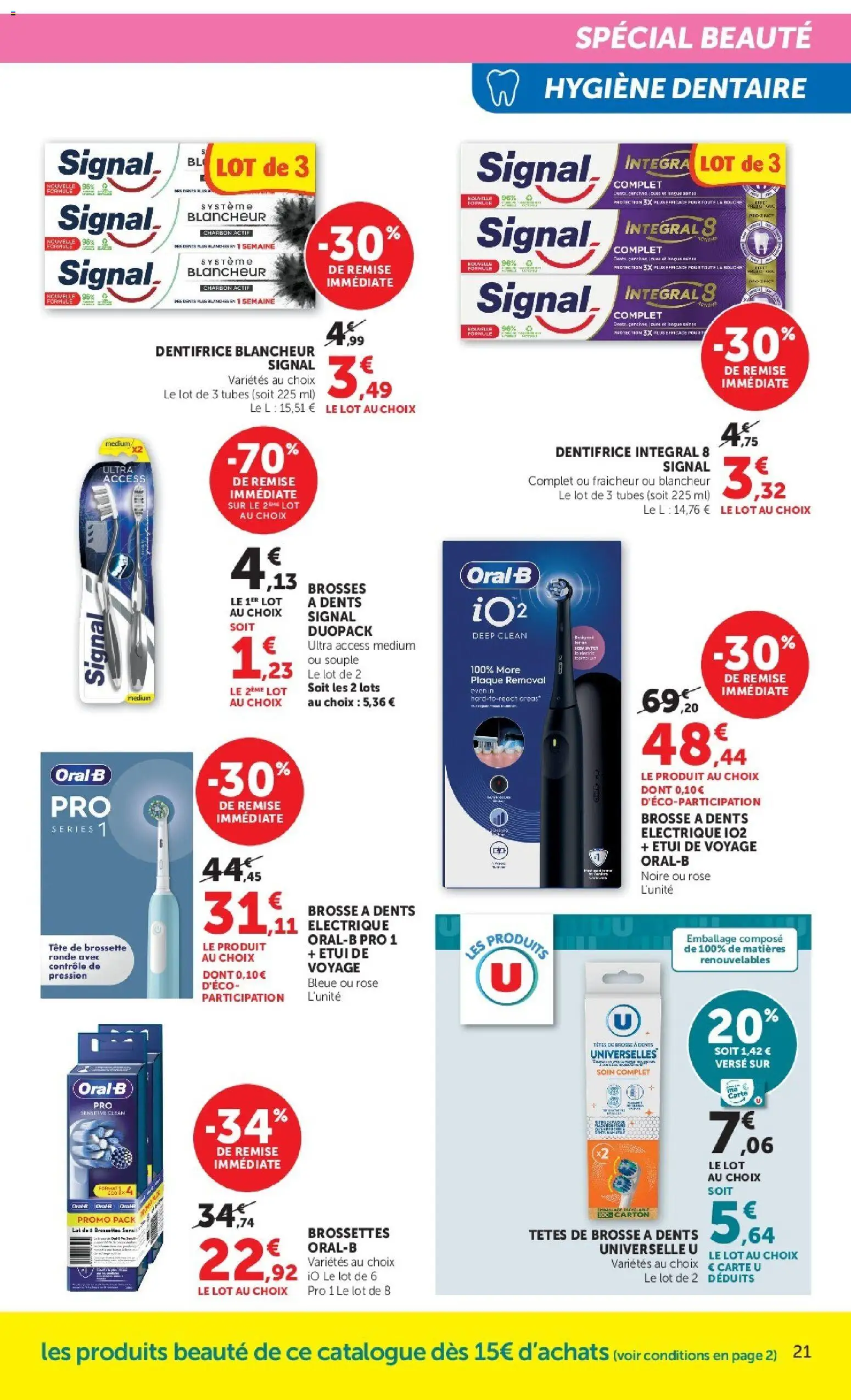 {H1} | Page: 21 | Produits: Produits beauté, Brosse à dents électrique, Dentifrice, Brosse à dents