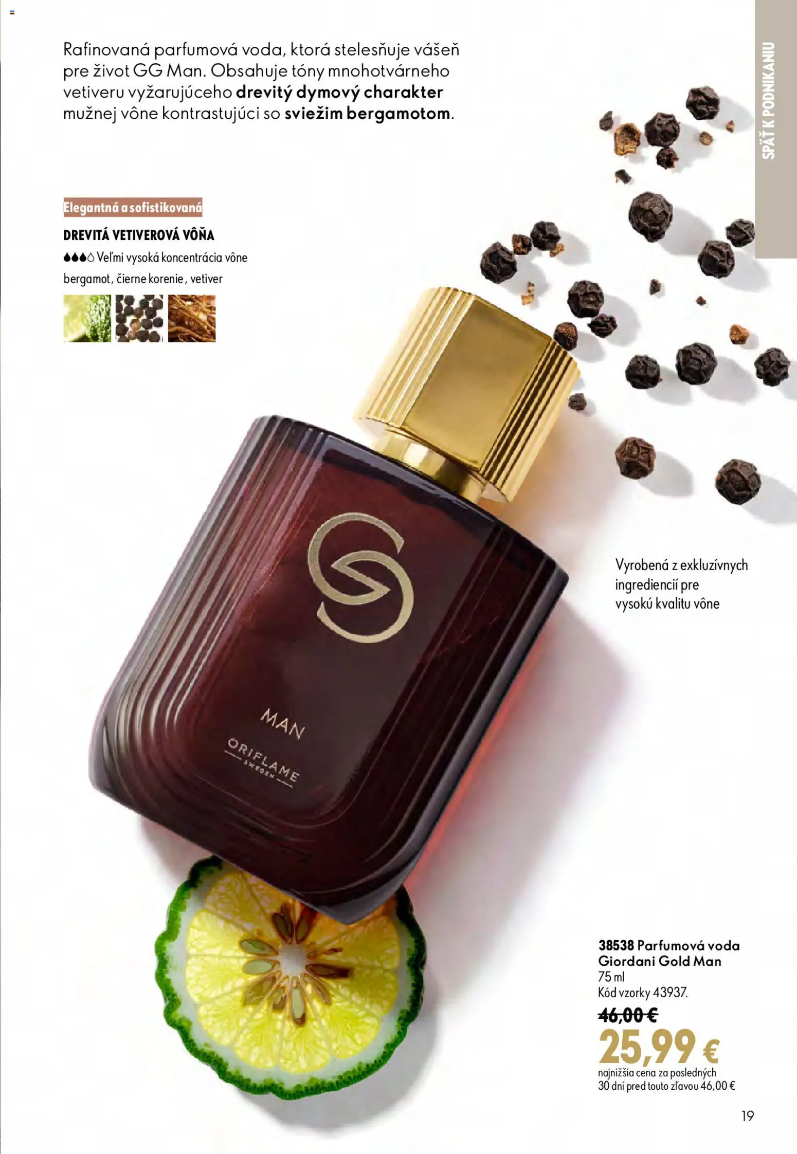 Nové Oriflame akcie – leták je platný od 19.08.2026 | Strana: 19 | Produkty: Voda