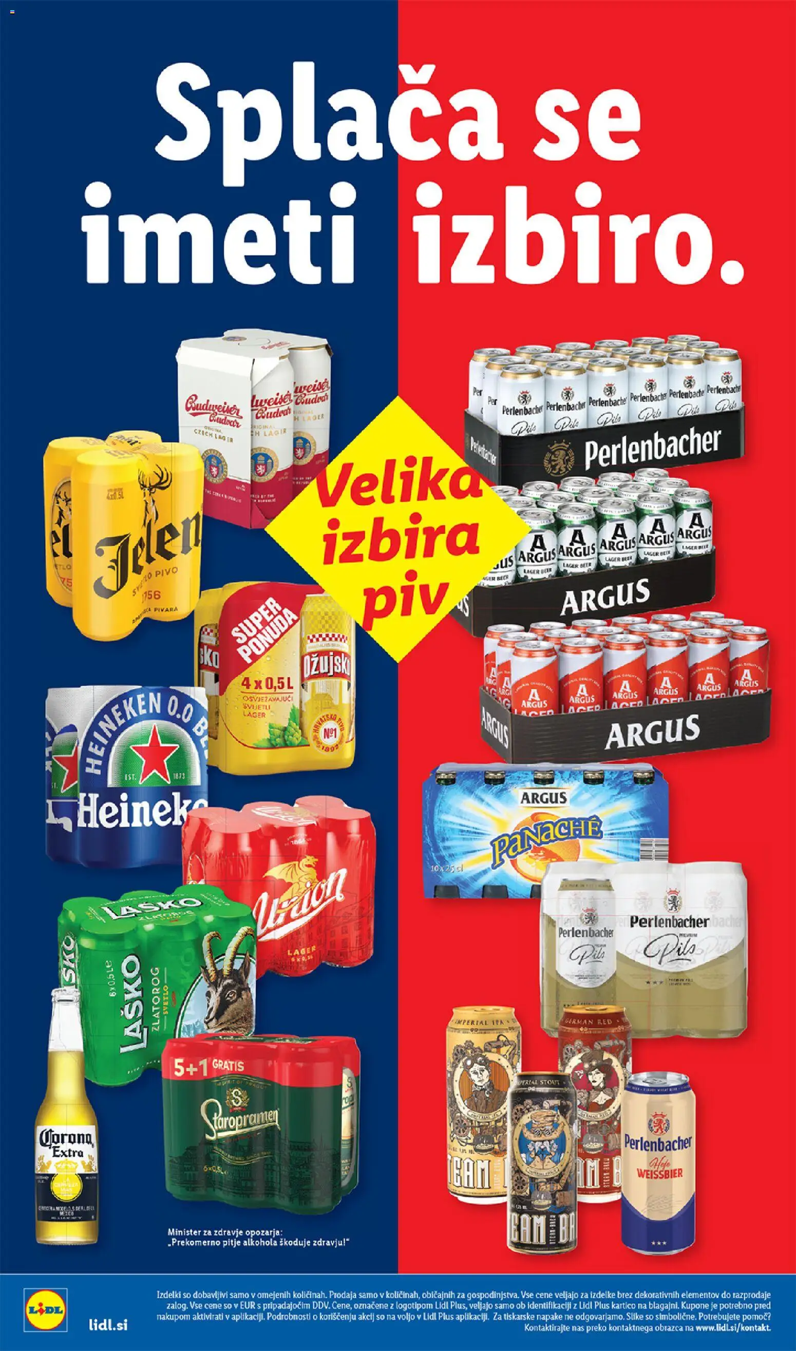 Novi Lidl katalog ponudbe – veljaven od 04.06.2026 | Stran: 18 | Izdelki: Pivo