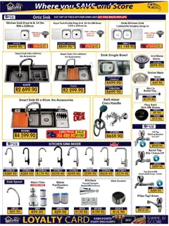 Laduma Hardware specials catalogue – valid from 16/09/2026 | Page: 9 | Products: Bowl, Mixer, Basin, Silicone