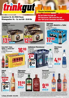 Trinkgut - trinkgut: Wochenangebote ab 05.10.2026 gültig