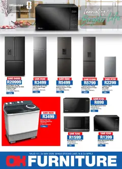 OK Furniture specials catalogue – valid from 13.05.2026