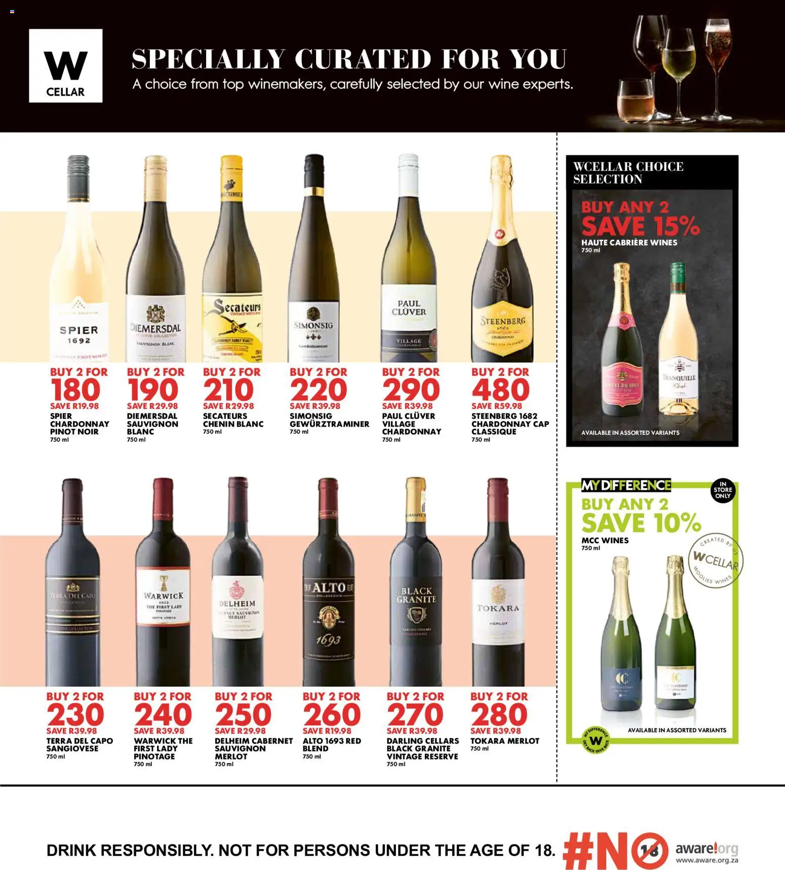 New Woolworths catalogue – valid from 24/08/2026 | Page: 9 | Products: Cap, Wine