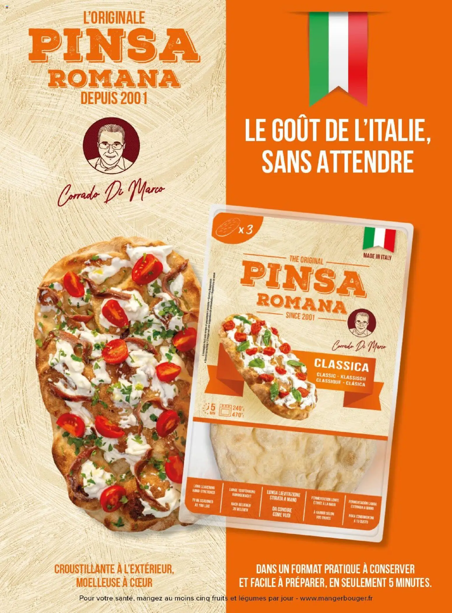{H1} | Page: 116 | Produits: Pinsa, Thé