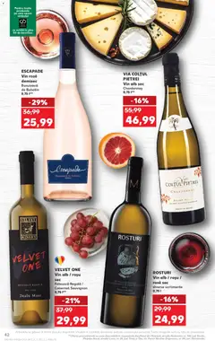 Ofertele Kaufland valabile de la 24.06.2026 | Pagină: 42 | Produse: Vin