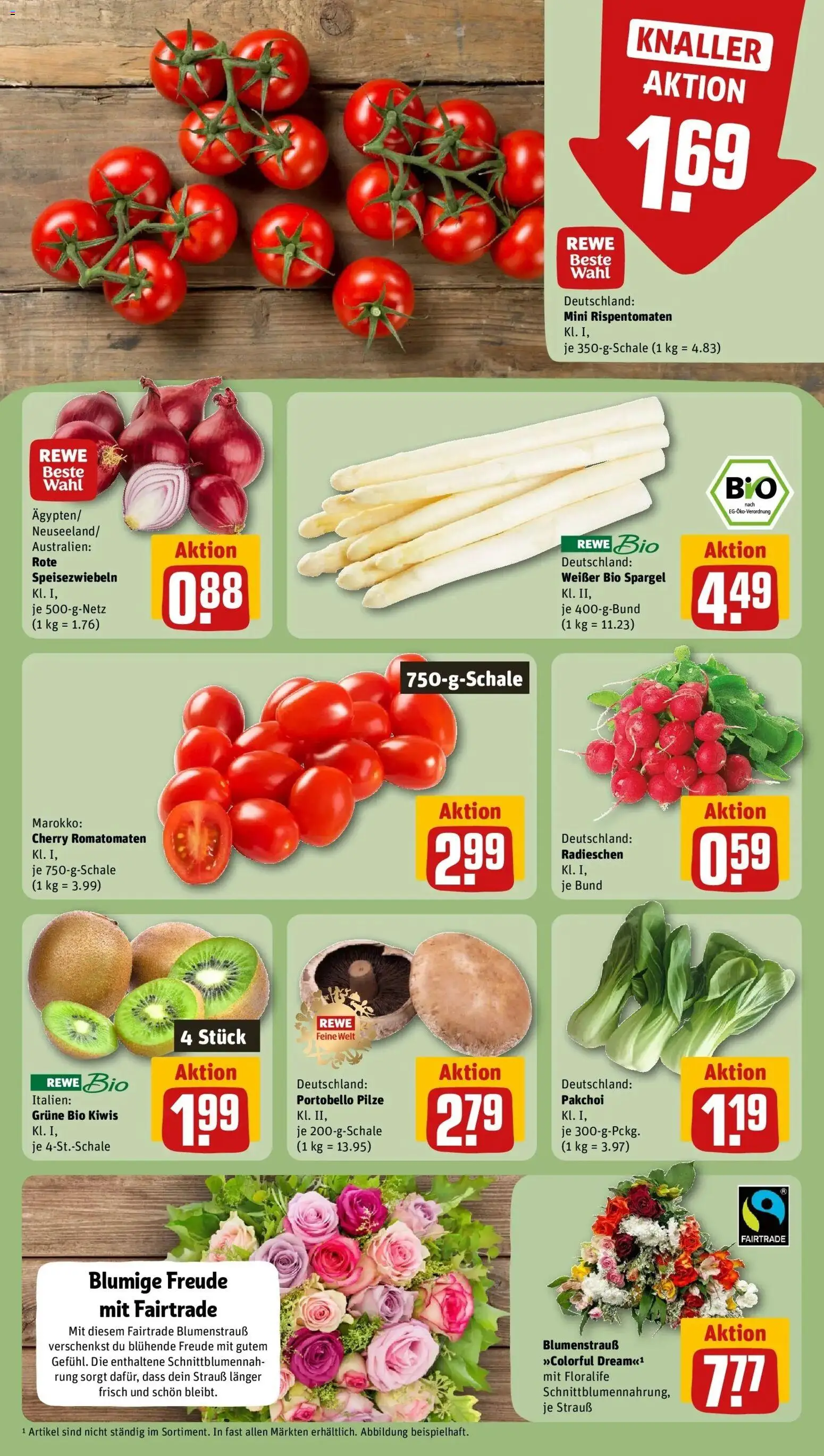 Rewe Prospekt Detmold	 – gültig ab 10.05.2026 | Seite: 9 | Produkte: Spargel, Kiwi