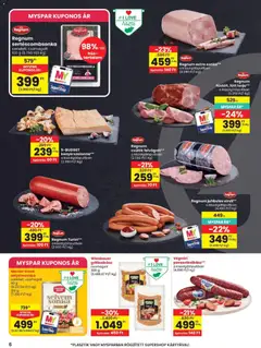 Spar akciós újság - amely érvényes a következő dátumtól: 2026.08.06. | Oldal: 6