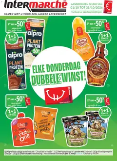 Intermarché - De oktoberaanbeidingen met de Intermarché-kaart - Voorbeeld van een folder van Intermarché, geldig van 01/10/2026