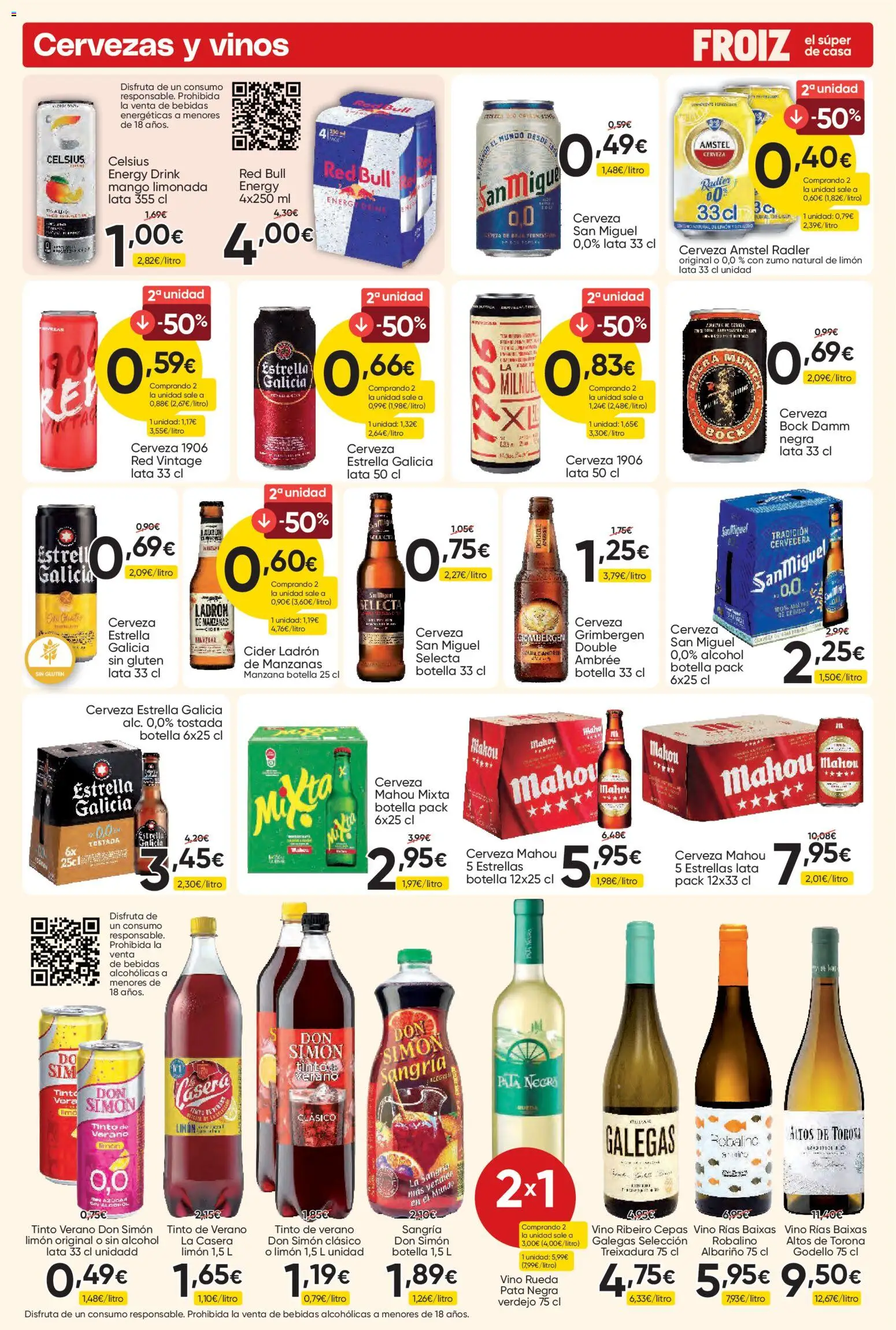 Froiz folleto │ válido desde el 27/08/2026 | Página: 16 | Productos: Tinte, Zumo natural, Manzanas, Limonada