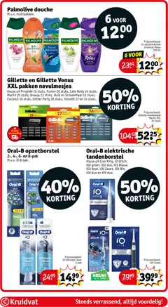 Oral-B elektrische tandenborstel, Keuze uit Lion King, i0 Stitch, i02 groen, i02 duo, i03 Blauw, i03 Roze, i05 Zwart, i05 Wit, i06 duo en i09 duo. - Voorbeeld van een folder van Kruidvat, geldig van 12.05.2026 | Pagina: 12