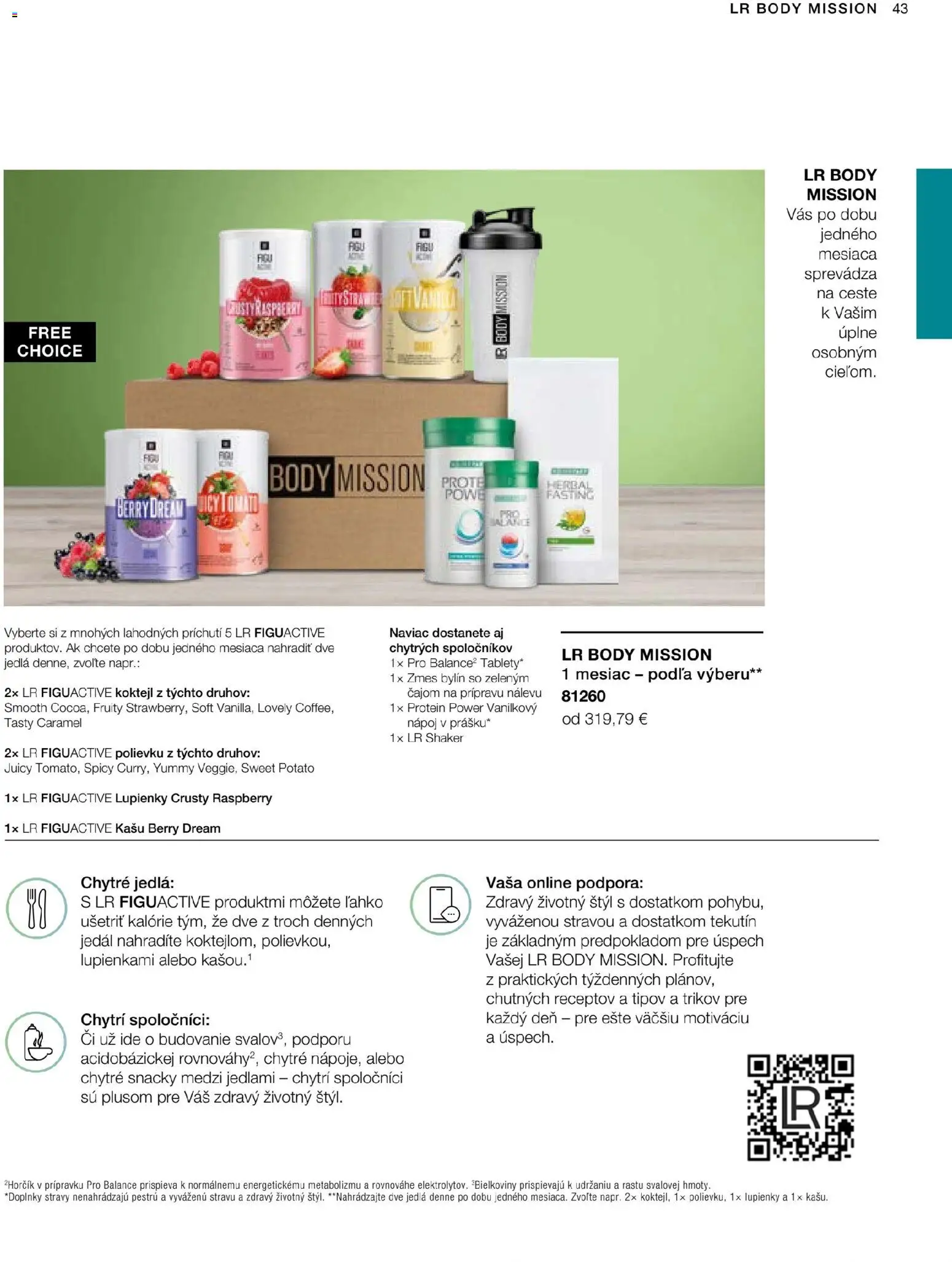 Nové LR akcie – leták je platný od 22.05.2026 | Strana: 43 | Produkty: Protein