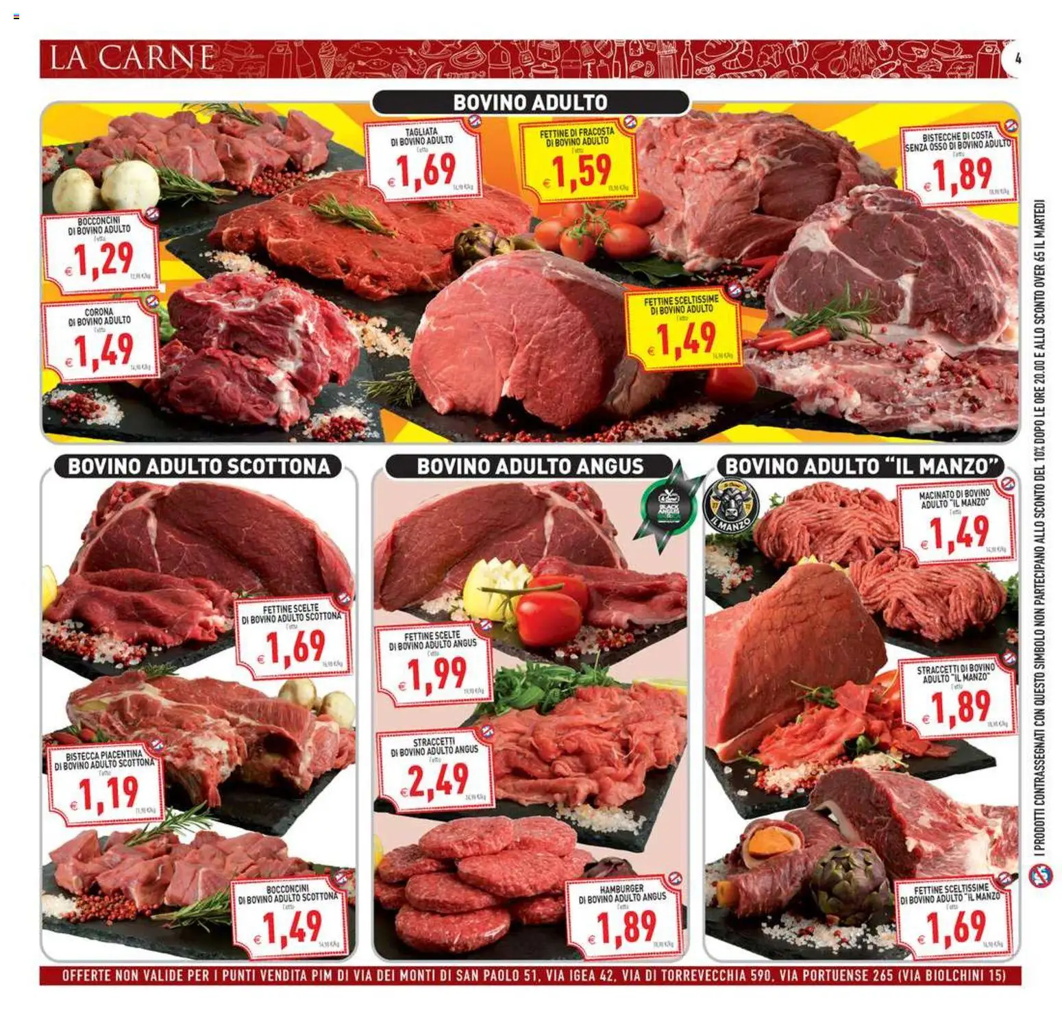 Volantino PIM Supermercati del 14/10/2026 | Pagina: 4