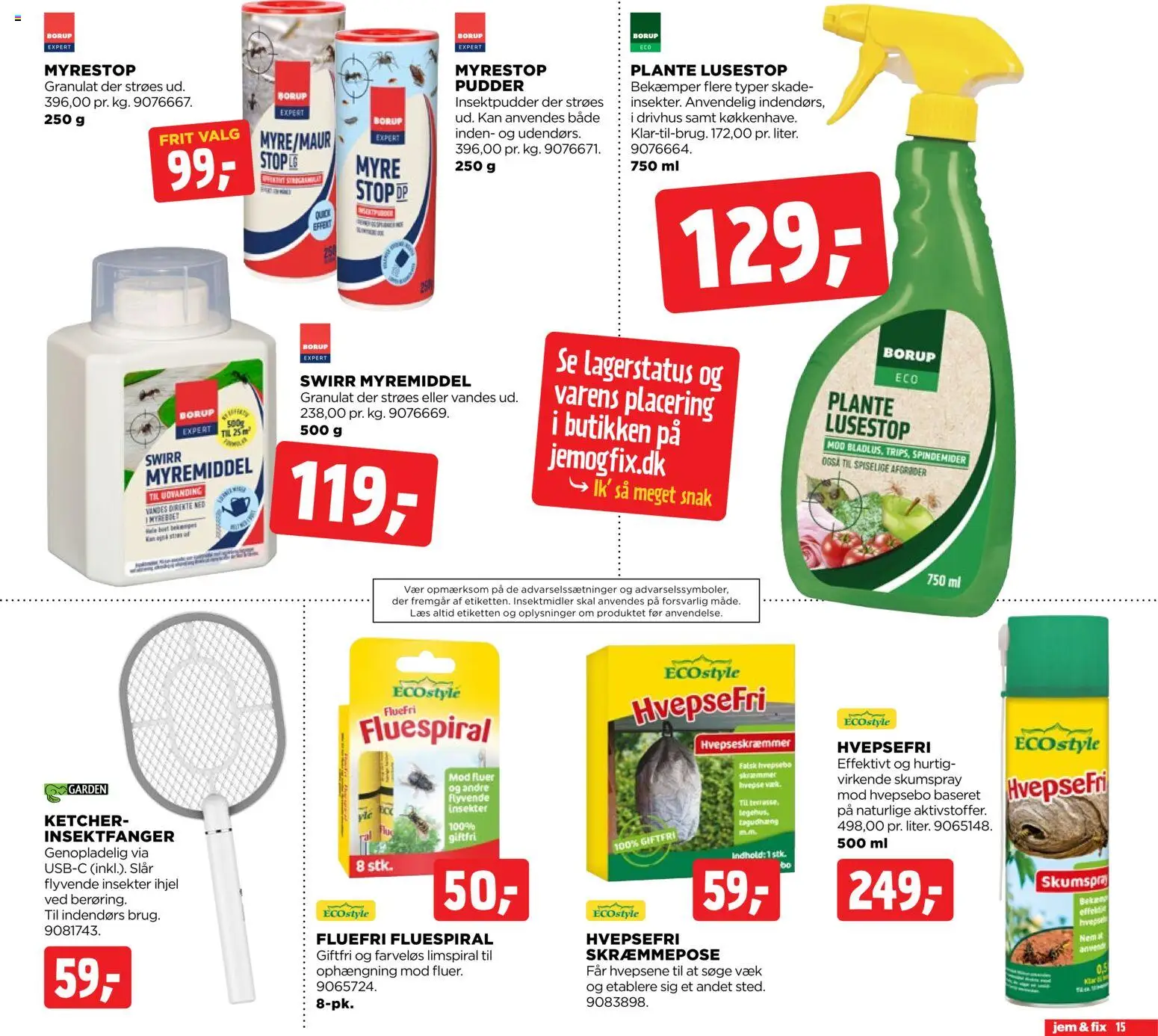 Jem & fix tilbudsavis – gyldig fra 31.05.2026 | Side: 15 | Produkter: Pudder
