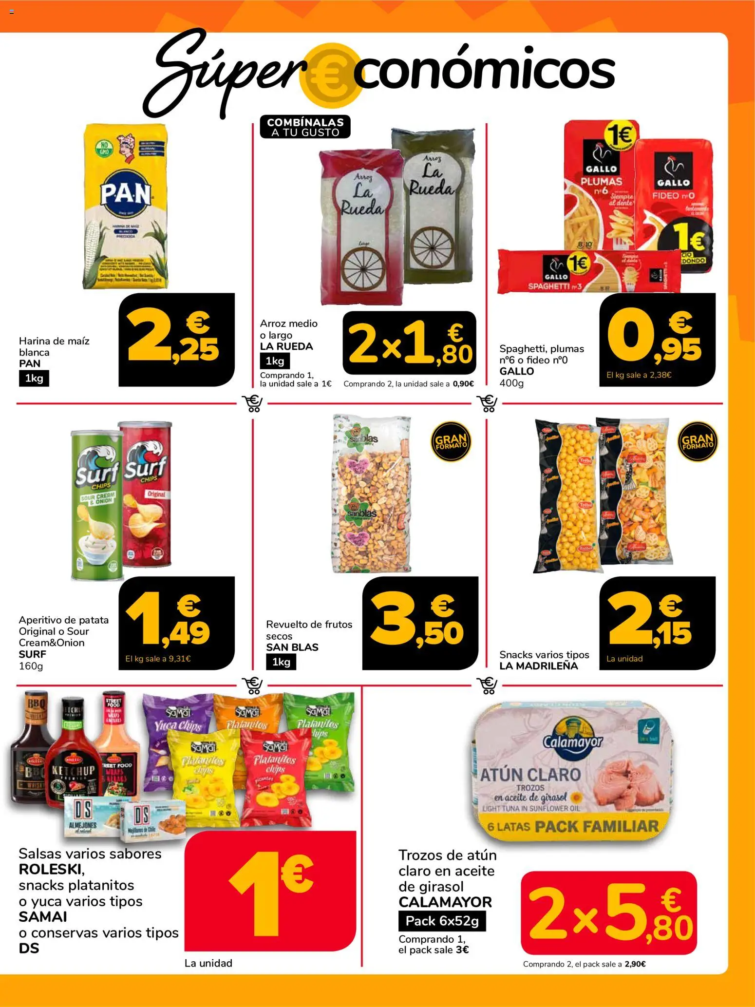 Supeco - folleto │ válido desde el 22/10/2026 | Página: 7 | Productos: Salsas, Kétchup, Harina, Atún claro
