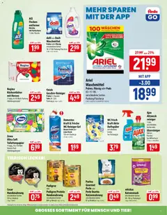 Famila Prospekt ab 27.07.2026 gültig | Seite: 17 | Produkte: Zewa, Pedigree, Whiskas, Toilettenpapier