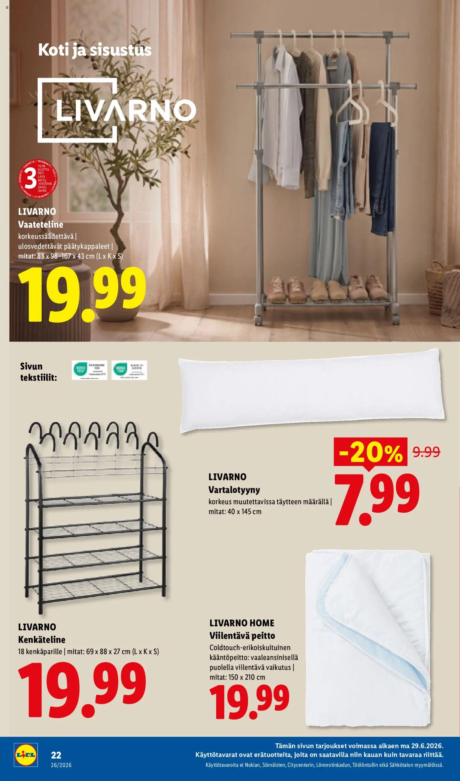 Lidl tarjoukset – voimassa 25/06/2026 alkaen | Sivu: 30