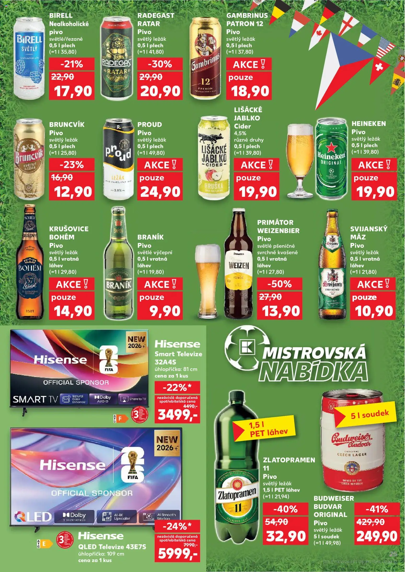 Kaufland leták - Plzeň Bory od 24.06.2026 | Strana: 25