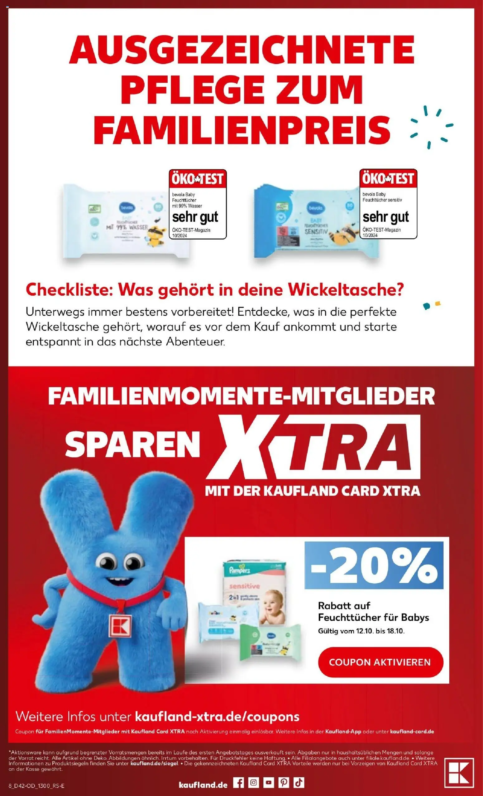 Kaufland Prospekt Köln – gültig ab 12.10.2026 | Seite: 8 | Produkte: Pampers, Wasser
