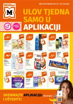 Müller Ponude - Pregled kataloga iz trgovine Müller, vrijedi od 27.07.2026
