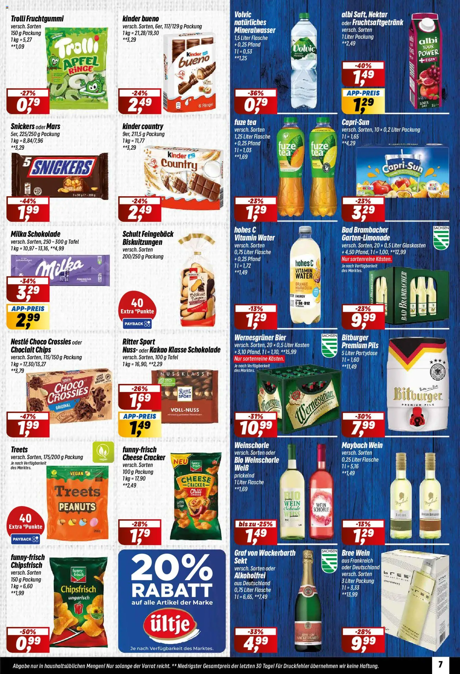 Simmel Prospekt 	 – gültig ab 11.05.2026 | Seite: 7 | Produkte: Snickers, Mars, Chili, Hohes c