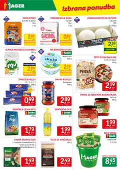 Jager katalog akcije – veljaven od 30.09.2026 | Stran: 7 | Izdelki: Omaka za testenine, Moka, Juhe, Testenine