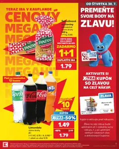 Kaufland SK akciós újság - amely érvényes a következő dátumtól: 2026.07.30. | Oldal: 3 | Termékek: Body, Sushi, Penne, Só