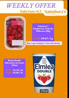 Preview of Sainsbury's - Offers valid from 14/07/2026 | Page: 3