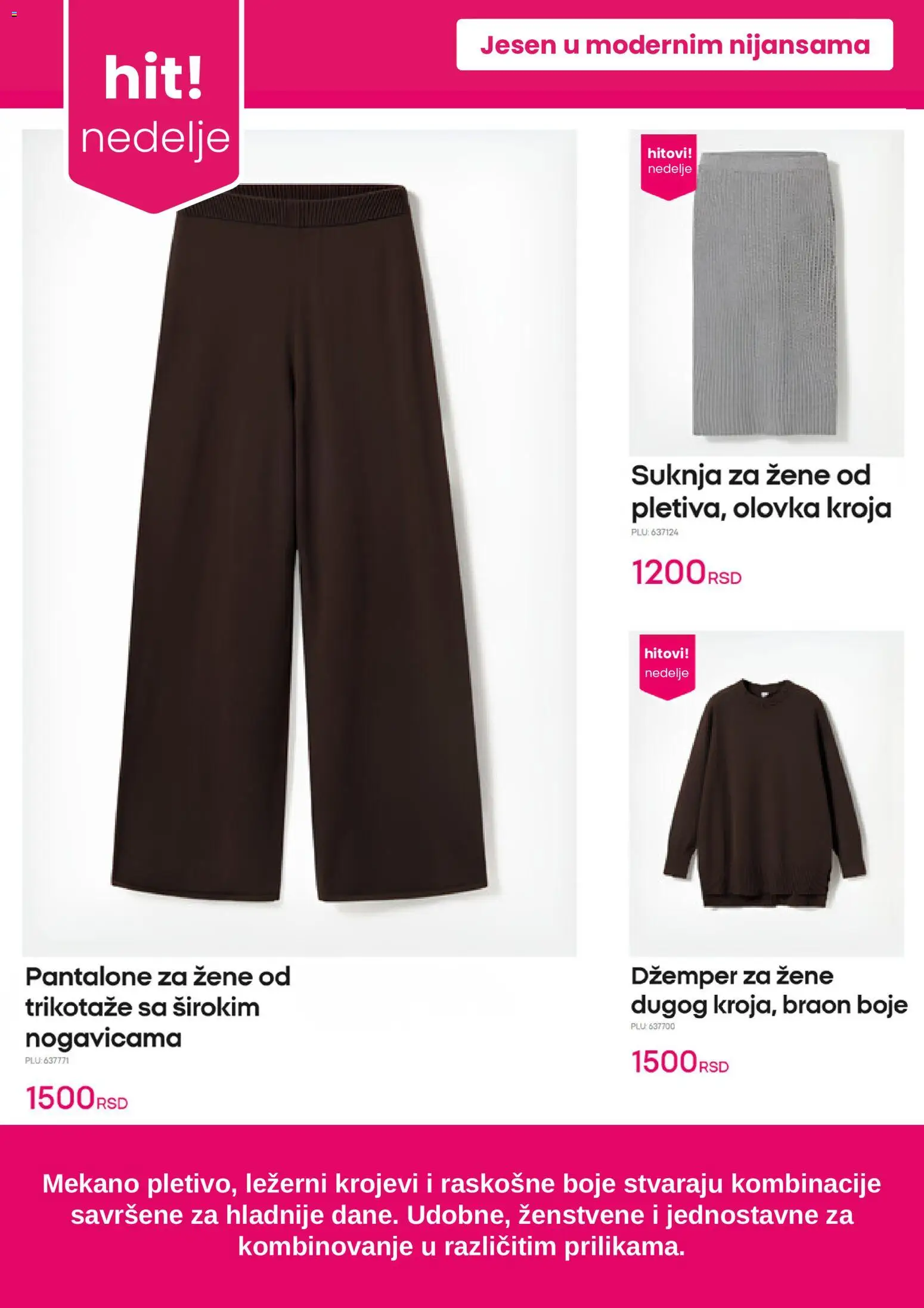 Pepco katalog - važi od 17.09.2026 | Strana: 2 | Proizvode: Suknja, Džemper, Pantalone