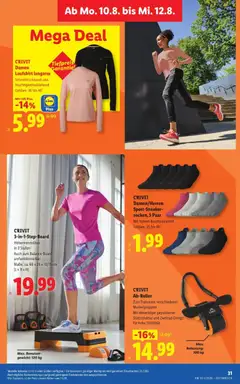 Lidl - Flugblatt ab 06.08.2026 gültig | Seite: 36 | Produkte: Gewicht