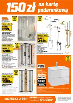 Pogląd oferty "OBI gazetka" - ważna od 09.09.2026 | Strona: 2 | Produkty: Rolki, Półka, Umywalka, Bateria