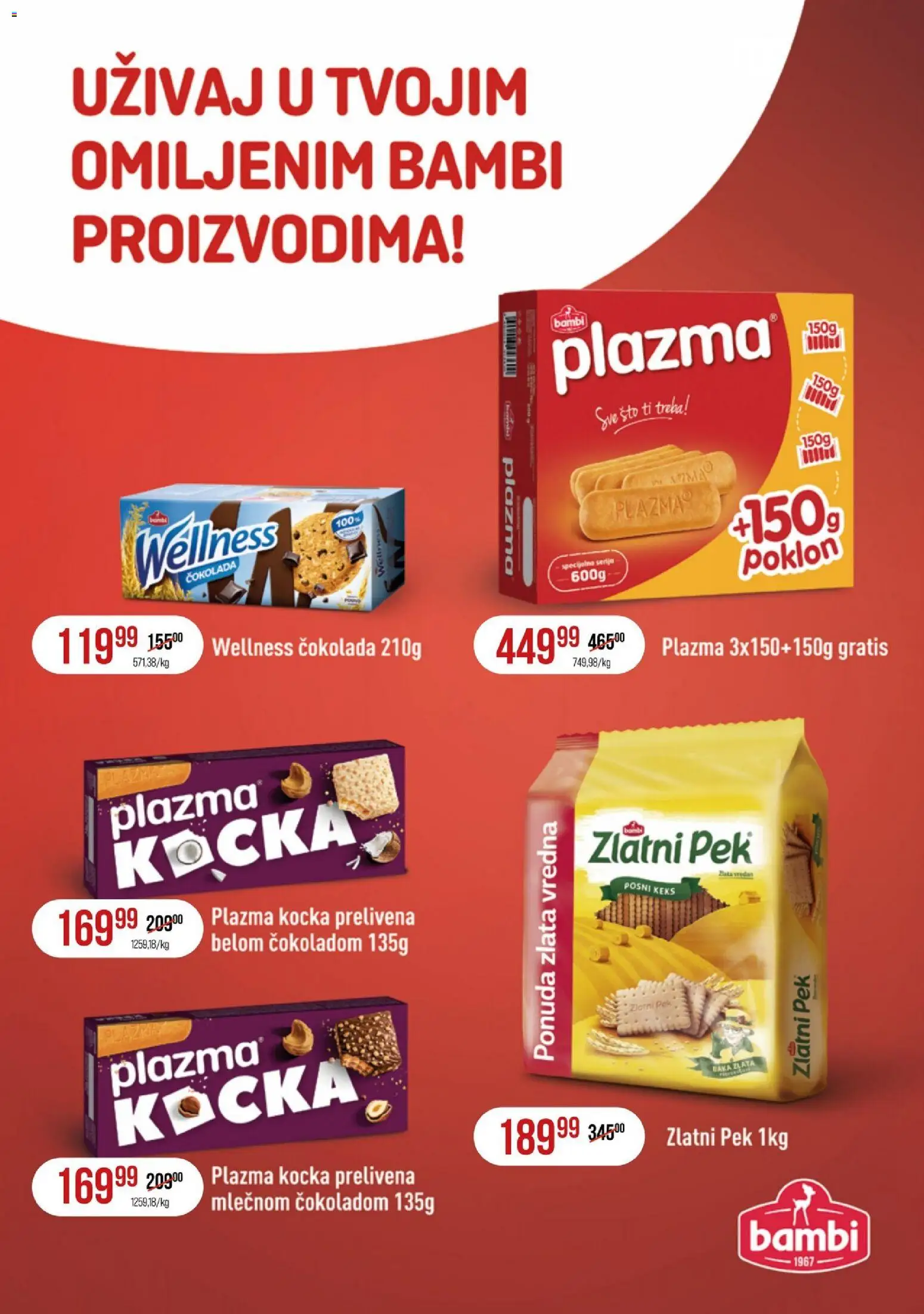 Metalac Proleter katalog - važi od 07.10.2026 | Strana: 3 | Proizvode: Keks, Sto, Plazma, Čokolada