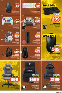 Power - Tilbudsavis gyldig fra 18/09/2026 | Side: 43 | Produkter: Stol, PC, Tastatur, Gaming mus
