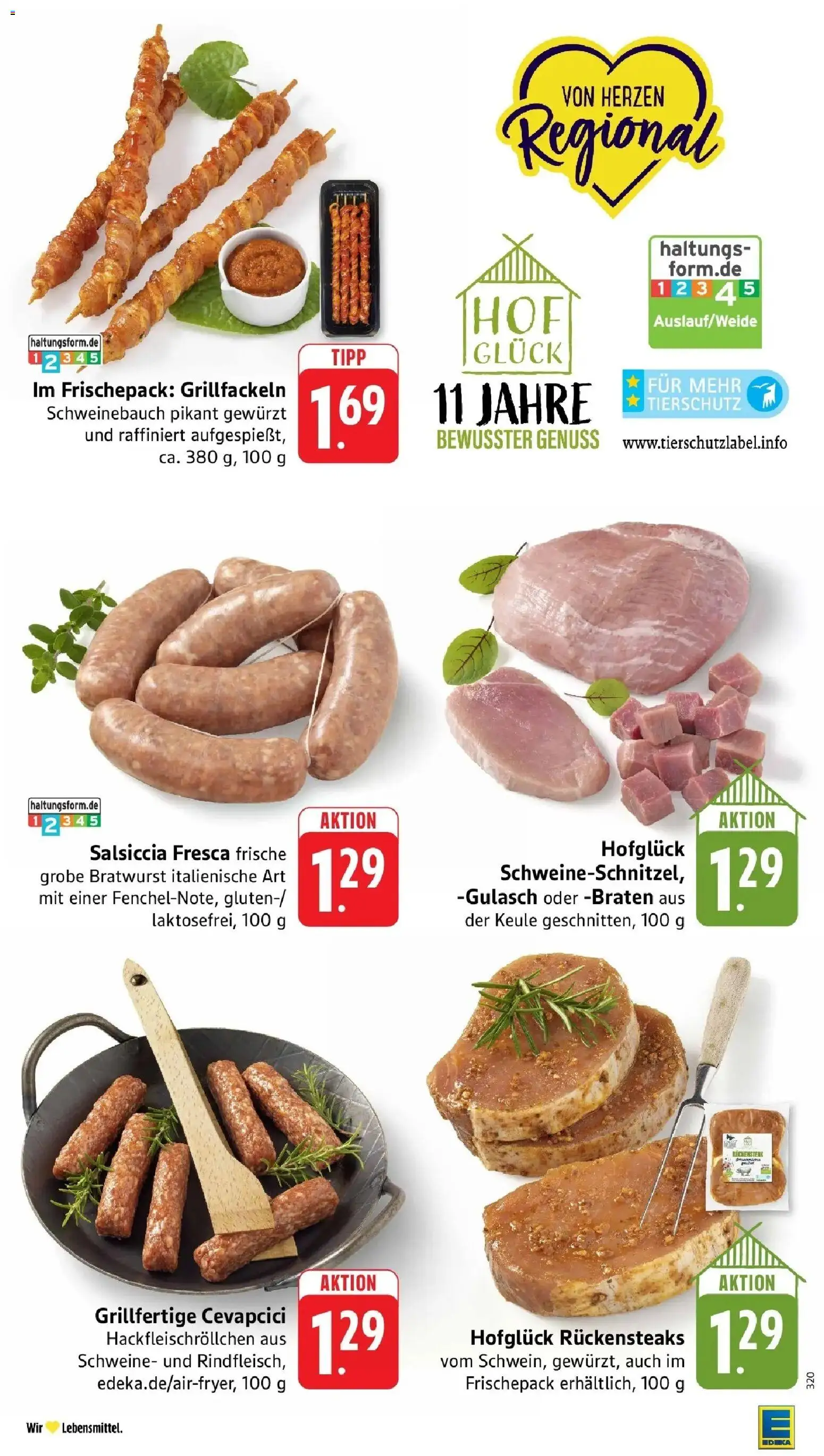 Edeka prospekt Bitburg	 – gültig ab 04.05.2026 | Seite: 15 | Produkte: Schweinebauch, Cevapcici, Gulasch, Steak