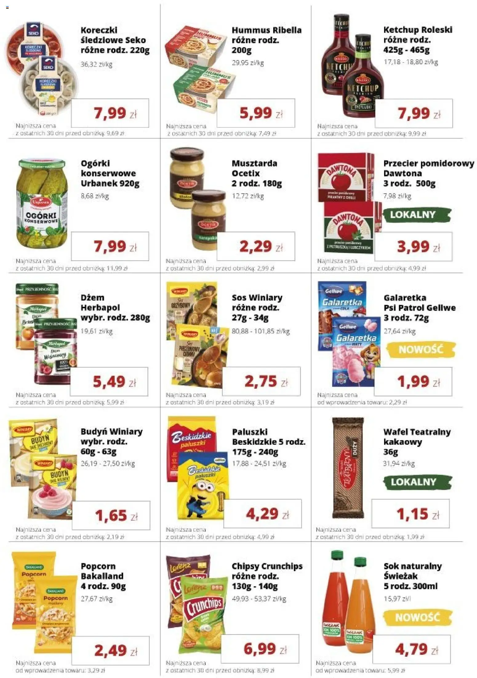 Torimpex gazetka od 27.07.2026 | Strona: 6 | Produkty: Chipsy, Galaretka, Ketchup, Sos